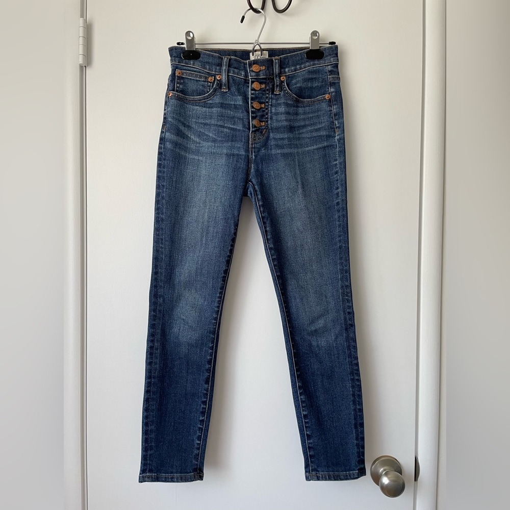 J. Crew Women’s 10” Toothpick Jeans, 25P, EUC